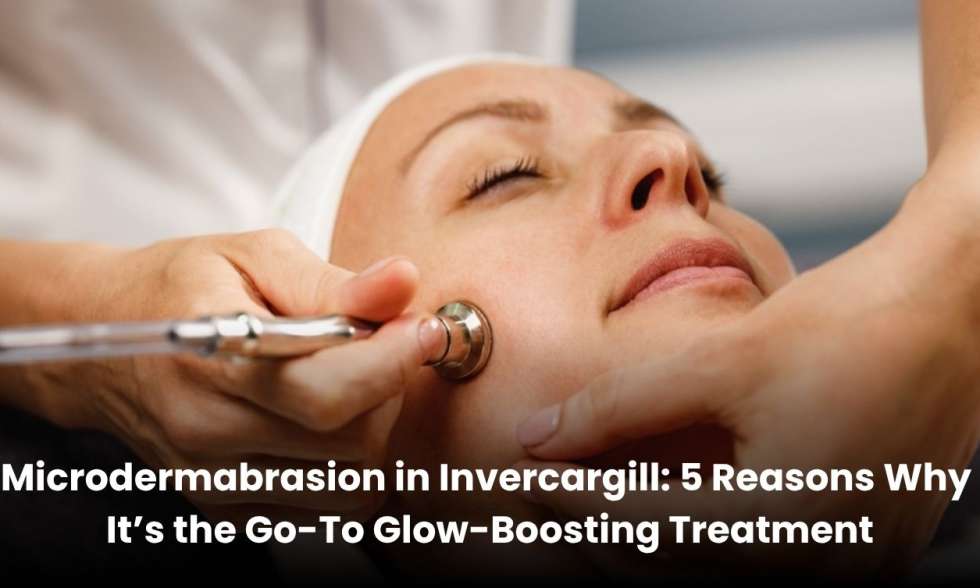 Microdermabrasion treatment session for glowing skin in Invercargill